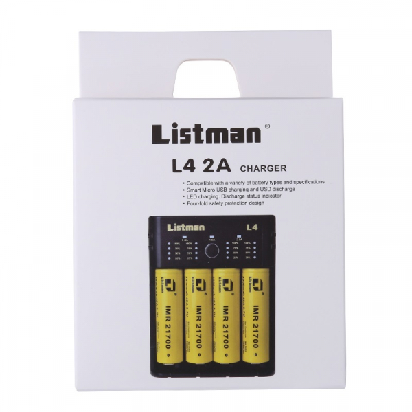 Chargeur d'accu L4 2A - Listman