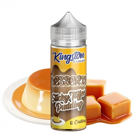 Sticky Toffee & Pudding 100ml Dessert - Kingston E-liquids