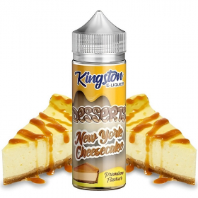 New York Cheesecake 100ml Desserts - Kingston E-liquids