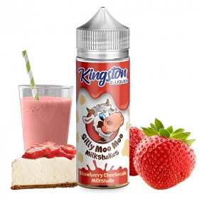 Strawberry Cheesecake Milkshake 100ml Silly Moo Moo - Kingston E-liquids