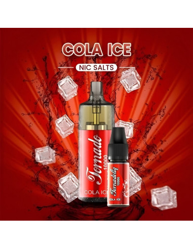 Puff Tornado 10000 Cola Ice 10/20mg - Drink Edition | Vapo Shop