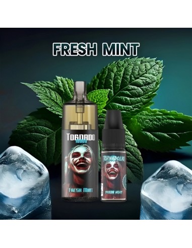 Puff Tornado 10000 Fresh Mint 10/20mg | Vapo Shop